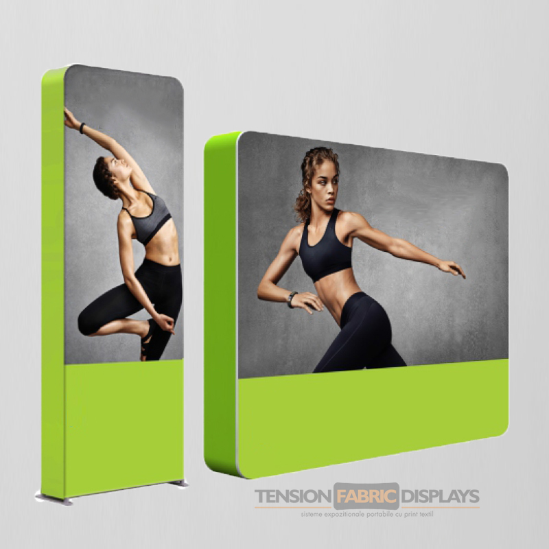 3d wall tension fabric displays textil