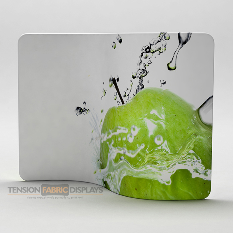 serpentine tension fabric displays textil