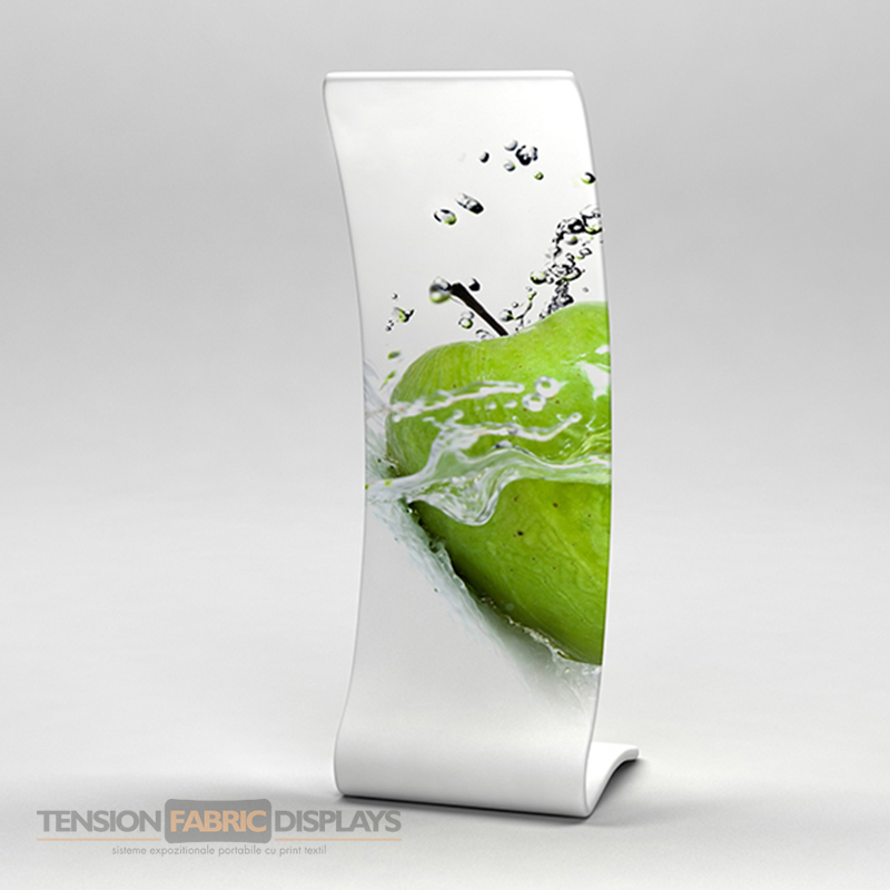 snake tension fabric displays textil