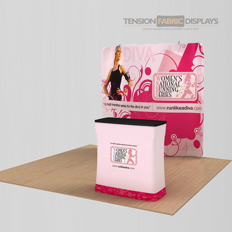 stand 3x3 tension fabric displays textil