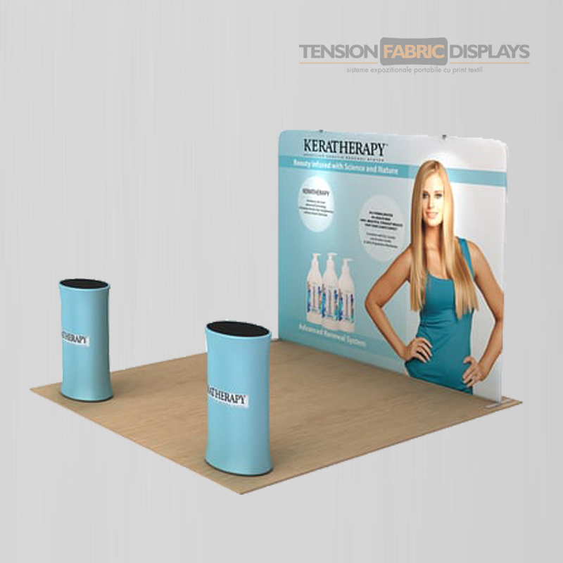 stand 3x3 tension fabric displays textil