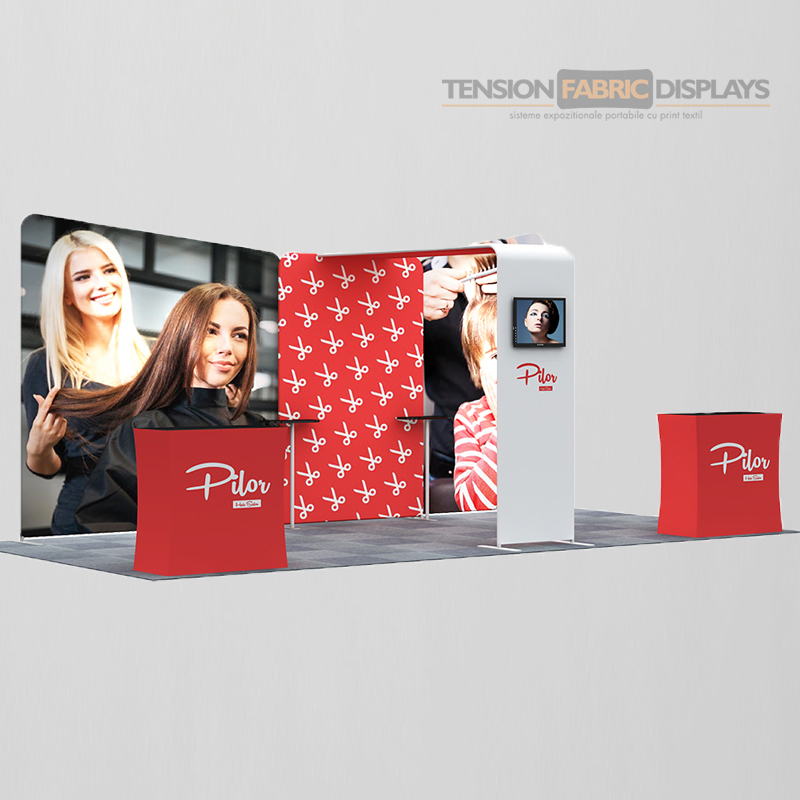 stand 3x6 tension fabric displays textil
