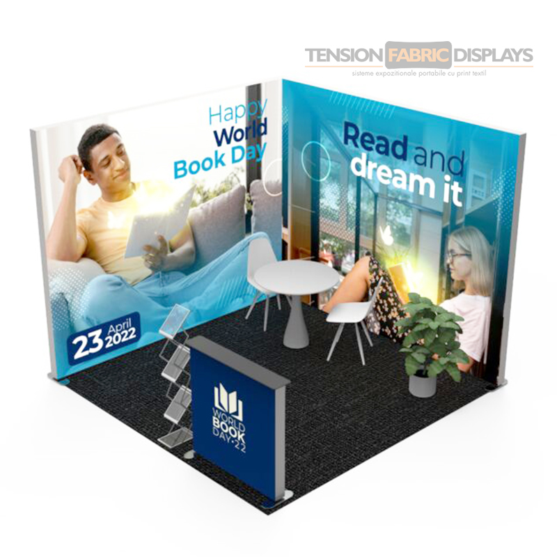 stand expo textil 3x3m