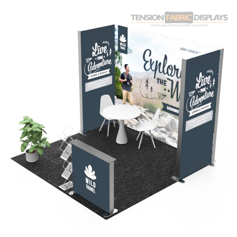 stand expo textil 3x3m