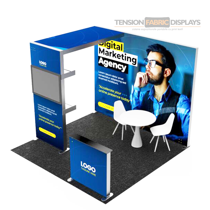 stand expo textil 3x3m