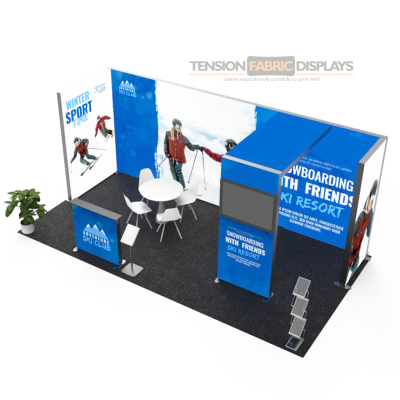 stand expo textil 3x6m