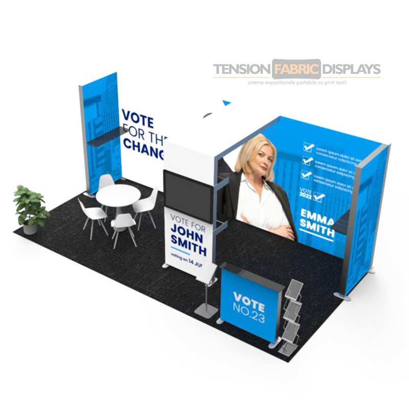 stand expo textil 3x6m