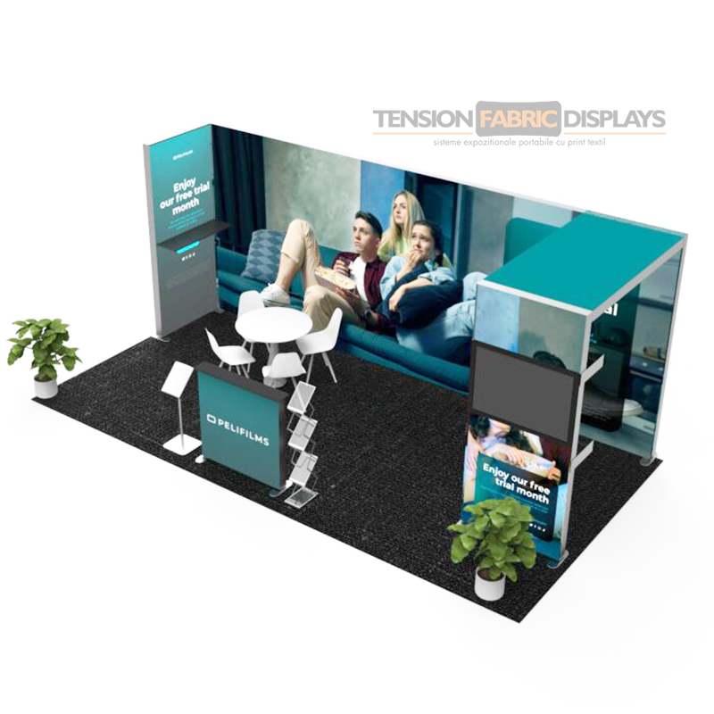 stand expo textil 3x6m