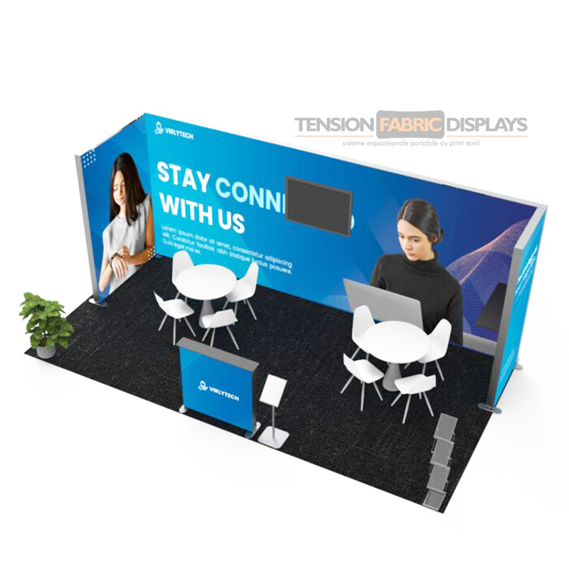 stand expo textil 3x6m