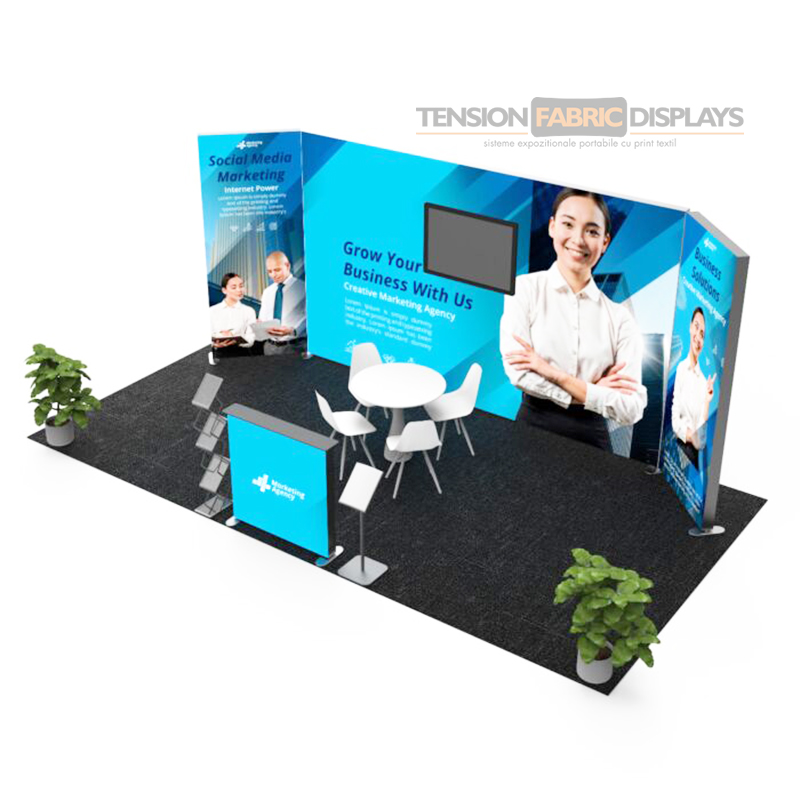 stand expo textil 3x6m