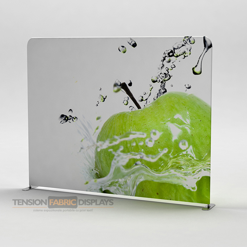 wall tension fabric displays textil